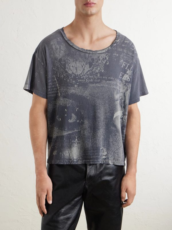 Film On Paper Printed Cotton-Jersey T-Shirt - FR Film On Paper Printed Cotton-Jersey T-Shirt - FR