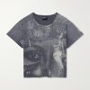 Film On Paper Printed Cotton-Jersey T-Shirt Film On Paper Printed Cotton-Jersey T-Shirt