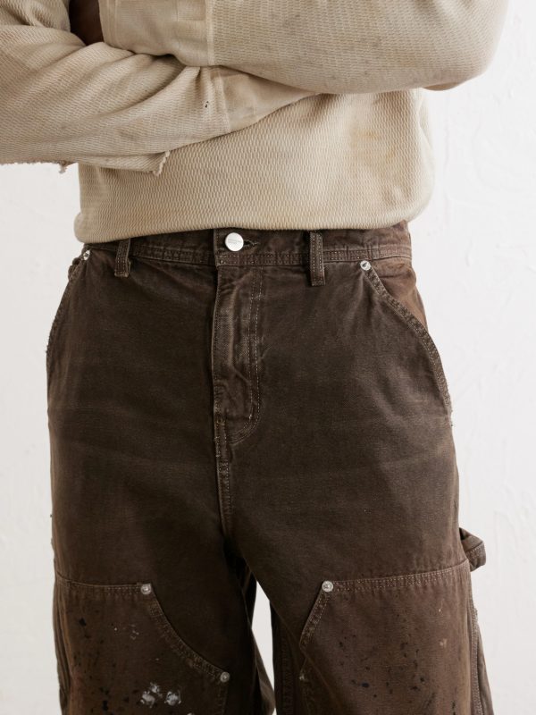 Straight-Leg Paint-Splattered Jeans - CU Straight-Leg Paint-Splattered Jeans - CU