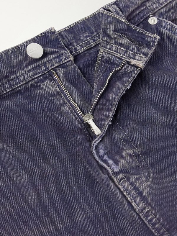 Straight-Leg Distressed Jeans - E1 Straight-Leg Distressed Jeans - E1