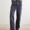 Straight-Leg Distressed Jeans - FR Straight-Leg Distressed Jeans - FR