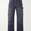Straight-Leg Distressed Jeans Straight-Leg Distressed Jeans