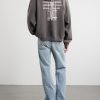 Head Against The Bars Distressed Printed Cotton-Jersey Hoodie - BK