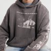 Head Against The Bars Distressed Printed Cotton-Jersey Hoodie - CU