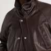 Prince Phillip’s Childhood Panelled Full-Grain Leather Jacket - CU Prince Phillip’s Childhood Panelled Full-Grain Leather Jacket - CU