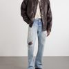 Prince Phillip’s Childhood Panelled Full-Grain Leather Jacket - OU Prince Phillip’s Childhood Panelled Full-Grain Leather Jacket - OU