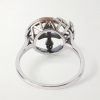 Wreath Cross Sterling Silver Ring - BK Wreath Cross Sterling Silver Ring - BK