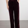 Tapered Pleated Striped Cotton-Velvet Trousers - FR Tapered Pleated Striped Cotton-Velvet Trousers - FR