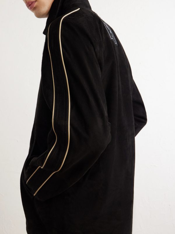 Académie Embellished Suede Jacket - CU Académie Embellished Suede Jacket - CU
