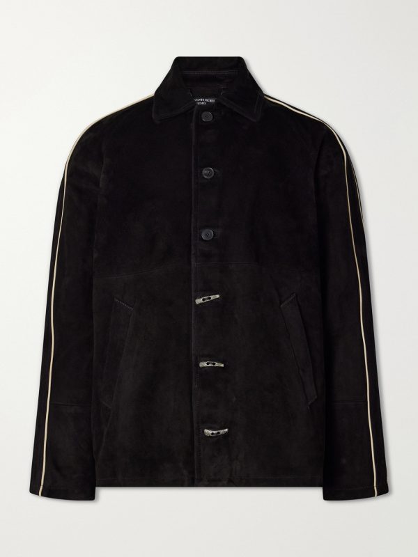Académie Embellished Suede Jacket Académie Embellished Suede Jacket