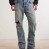 Flared Distressed Jeans - FR Flared Distressed Jeans - FR