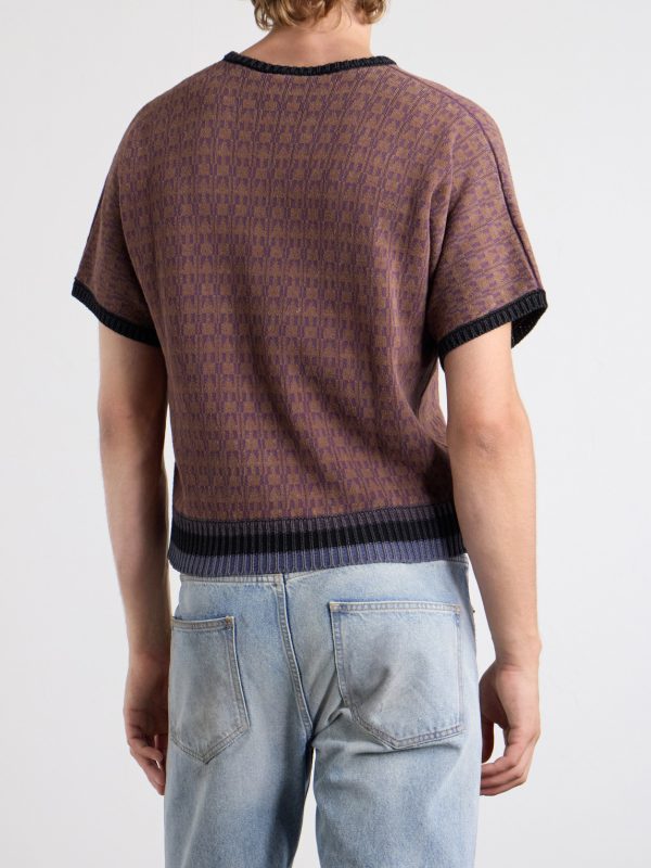 Vienna Cotton-Jacquard Sweater - BK Vienna Cotton-Jacquard Sweater - BK
