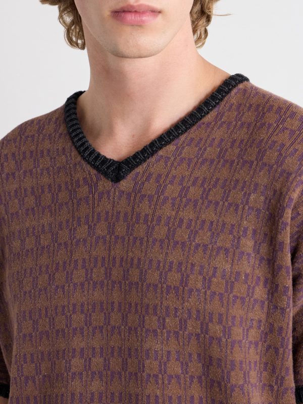 Vienna Cotton-Jacquard Sweater - CU Vienna Cotton-Jacquard Sweater - CU