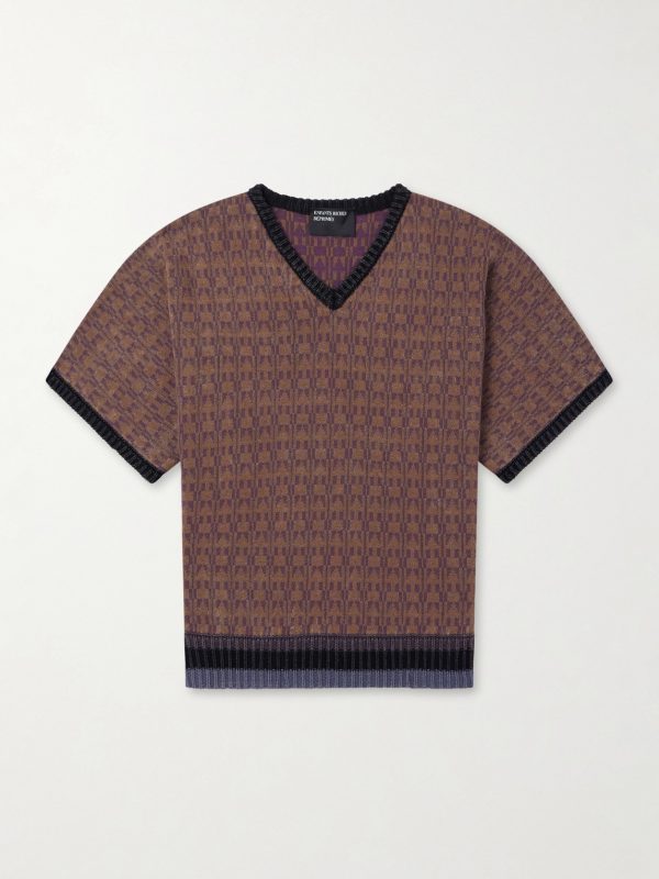 Vienna Cotton-Jacquard Sweater Vienna Cotton-Jacquard Sweater