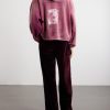 Rock / Paper / Scissors II Distressed Printed Cotton-Jersey Zip-Up Hoodie - BK