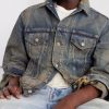 Type 3 Distressed Denim Jacket - CU