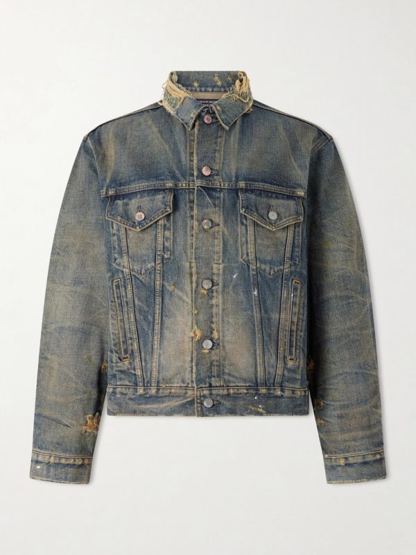 Type 3 Distressed Denim Jacket