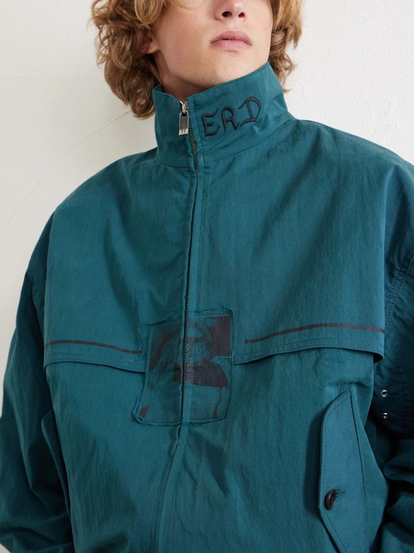 Discipline Logo-Embroidered Shell Track Jacket - E1