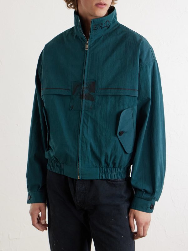Discipline Logo-Embroidered Shell Track Jacket - FR