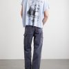 Na Pitbull Distressed Printed Cotton-Jersey T-Shirt - BK Na Pitbull Distressed Printed Cotton-Jersey T-Shirt - BK
