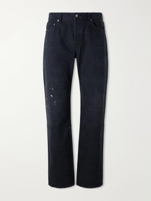 Tommy Tonsil Straight-Leg Paint-Splattered Jeans Tommy Tonsil Straight-Leg Paint-Splattered Jeans