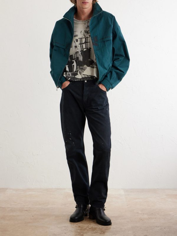 Tommy Tonsil Straight-Leg Paint-Splattered Jeans - OU Tommy Tonsil Straight-Leg Paint-Splattered Jeans - OU