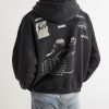 13 Days In Detox Printed Cotton-Jersey Hoodie - BK