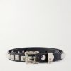 2cm Studded Leather Belt 2cm Studded Leather Belt