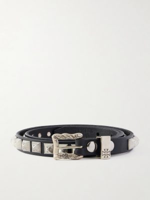 2cm Studded Leather Belt 2cm Studded Leather Belt