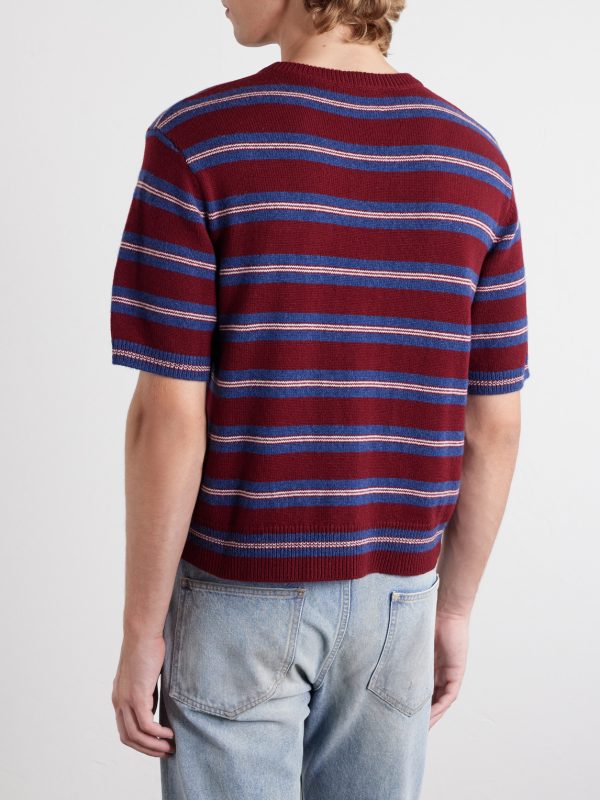 Eddie Striped Cashmere Shirt - BK Eddie Striped Cashmere Shirt - BK