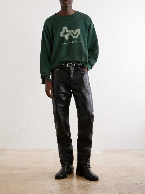 S.S.S. TV Printed Cotton-Jersey Sweatshirt - OU S.S.S. TV Printed Cotton-Jersey Sweatshirt - OU