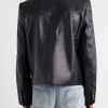 Western Perfect Leather Blazer - BK Western Perfect Leather Blazer - BK