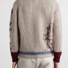 Nu Sur Papier (IV) Embroidered Cashmere Sweater - BK Nu Sur Papier (IV) Embroidered Cashmere Sweater - BK