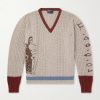 Nu Sur Papier (IV) Embroidered Cashmere Sweater Nu Sur Papier (IV) Embroidered Cashmere Sweater
