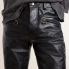 Wicked Game Flared Leather Trousers - CU