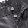 Wicked Game Flared Leather Trousers - E1