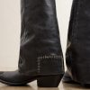 Wicked Game Flared Leather Trousers - E2