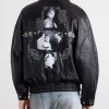 Principe Phillip's Childhood Studded Leather Jacket - BK