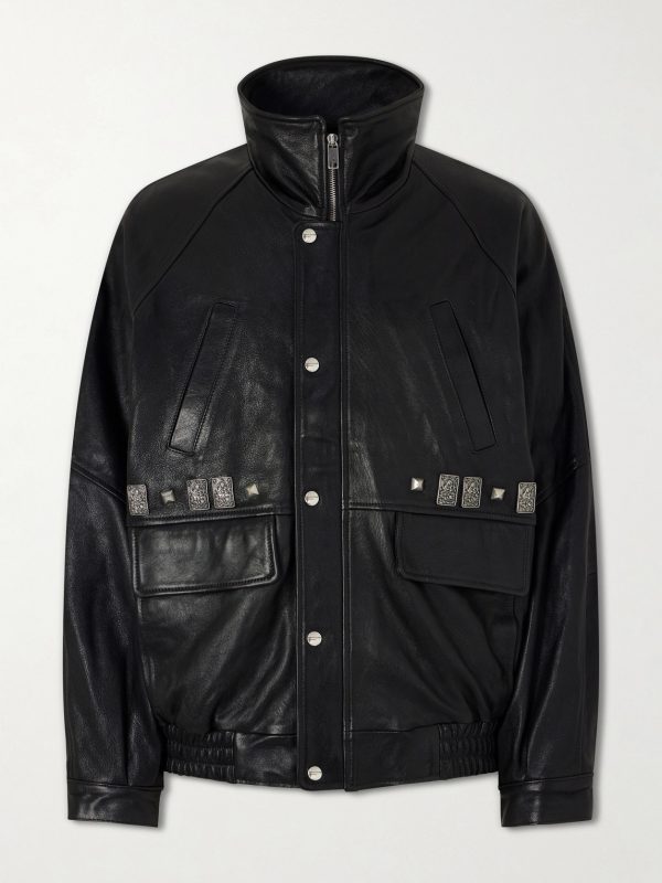 Principe Phillip's Childhood Studded Leather Jacket