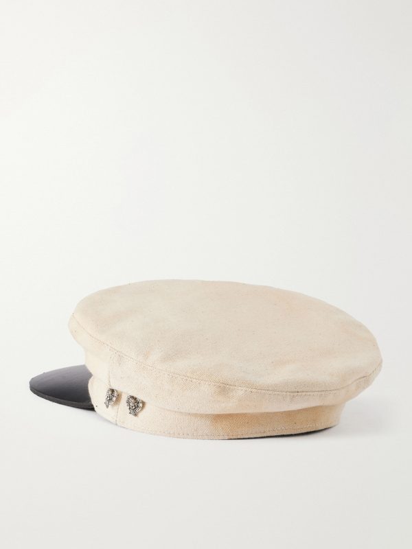 + Nick Fouquet Baby Johnny Cotton-Canvas Hat - BK