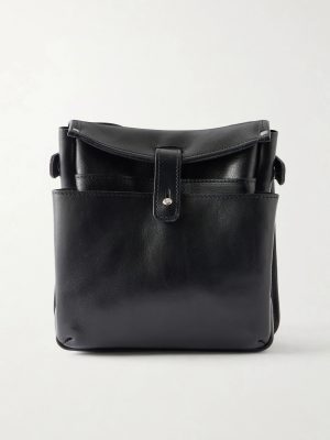 Medical Waste Leather Belt Bag