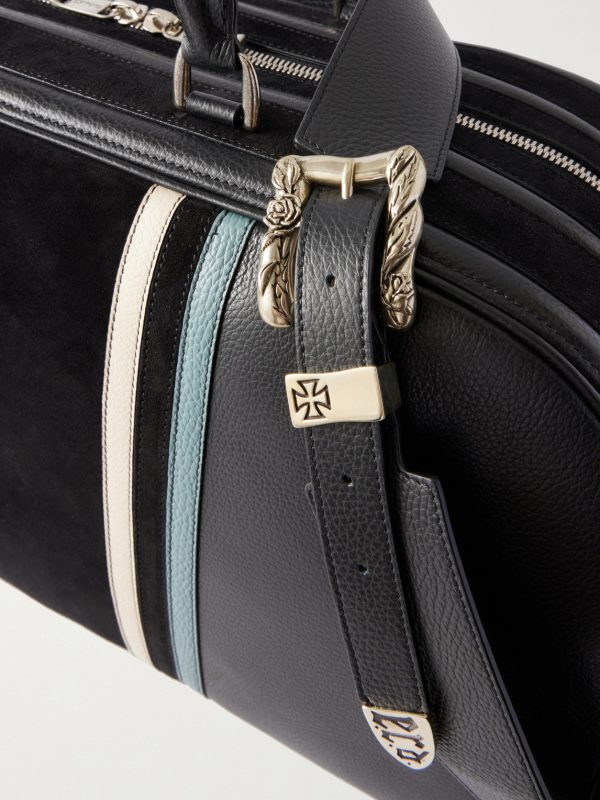 Barnett Striped Leather Weekend Bag - CU Barnett Striped Leather Weekend Bag - CU
