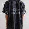 Logo-Print Striped Appliquéd Jersey T-Shirt - BK Logo-Print Striped Appliquéd Jersey T-Shirt - BK