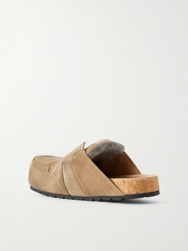 Dumbo Suede Mules - BK