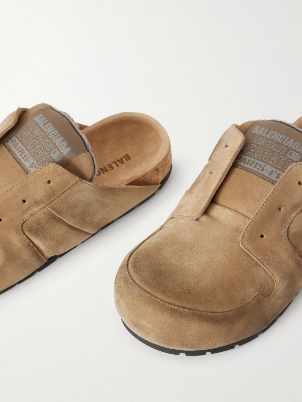 Dumbo Suede Mules - CU