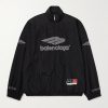 Appliquéd Logo-Embroidered Cotton-Blend Shell Track Jacket Appliquéd Logo-Embroidered Cotton-Blend Shell Track Jacket