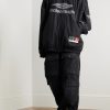 Appliquéd Logo-Embroidered Cotton-Blend Shell Track Jacket - OU Appliquéd Logo-Embroidered Cotton-Blend Shell Track Jacket - OU