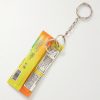 Keyring Snack Printed Leather Pouch - BK Keyring Snack Printed Leather Pouch - BK