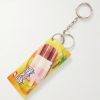 Keyring Snack Printed Leather Pouch Keyring Snack Printed Leather Pouch