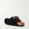 Dumbo Suede Mules - BK